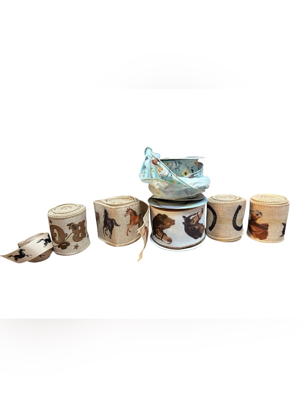 Lot of Horse Rodeo Cowboy Western Ribbon